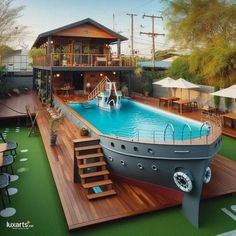 Ship House Design, Swim Spa Backyard Ideas, Swim Poses, Swimming Pool Aesthetic, Swimming Quotes Funny, Swimming Attire, Swimmer Quotes, Swimming Pool Ideas, Ship Deck