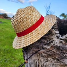 he Straw hat you've been looking for! What makes my straw hat different? I've sewn on a faux leather string/cord to match Luffy! Made/from Australia One Piece Luffy Straw Hat - NEW XL size approx 60 to 63 cm Luffy Straw Hat, One Piece Luffy, Straw Hat, Sun Hats, Caps Hats, Accessories Hats, Extra Large, Straw, Bathing Beauties