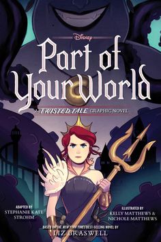 the cover for part of your world, featuring an image of a woman holding a staff