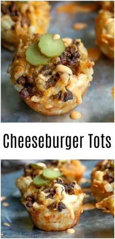 cheeseburger tots are the perfect appetizer for any occasion