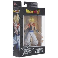 dragon ball super saiyan gogeta action figure in the packaging for sale on ebay