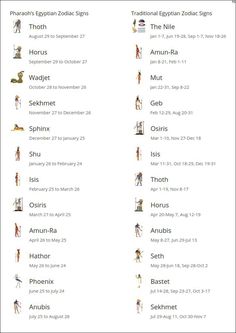 an exercise chart with the names and numbers for each workout program, including exercises to help you