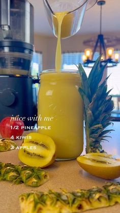 Fresh Juice Recipes, Kiwi Juice, Healthy Juicer Recipes, Juice Smoothies Recipes, Juicer Recipes, Healthy Juice Recipes