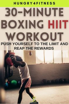 I boxer completing a hiit workout. Boxercise Workout, Boxing Hiit Workout, Boxing Workout Video, Muay Thai Workouts