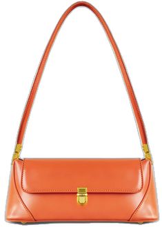 Orange Rectangular Formal Shoulder Bag, Formal Orange Shoulder Bag, Formal Orange Rectangular Shoulder Bag, Chic Orange Rectangular Shoulder Bag, Orange Rectangular Shoulder Bag For Formal Events, Orange Rectangular Shoulder Bag For Formal Occasions, Formal Orange Shoulder Bag With Detachable Strap, Elegant Orange Shoulder Bag For Evening, Elegant Orange Shoulder Bag For Formal Occasions