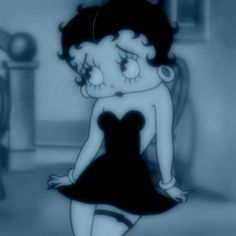 Betty Boop Profile Picture, Betty Boop Pfp, Dark Y2k Aesthetic, Holli Would, Pink Wallpaper Hello Kitty, Betty Boop Classic, Emo Pfp, Chicano Drawings, Betty Boop Art