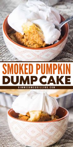 Try this pumpkin dump cake, the best Thanksgiving baking idea! It is quick and easy to make. This Thanksgiving dessert recipe creates a simple but delicious dessert. Save this pumpkin dump cake recipe now! Homemade Dump Cake, Pumpkin Cake Ideas, Pumpkin Food Ideas, Smoked Pumpkin, Pumpkin Sweets, Easy Holiday Dessert, Pumpkin Dump Cake Recipe, Pumpkin Dump, Easy Pumpkin Dessert