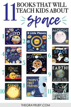 books that will teach kids about space