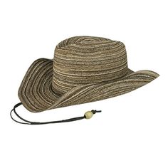 The Poly Braid Cowboy Hat adds more style and personality to the regular cowboy hat with its poly braid material, giving it a multi-color look that will spice up your outfit. The elastic sweatband and adjustable drawstring provide a snug and comfortable fit. Made with 100% polyester. Available in black, brown, and natural. One size fits most. Gender: male.  Age Group: adult. Adjustable Braided Hat For Rodeo, Western Brown Straw Hat For Outdoors, Western Style Brown Straw Hat For Outdoor, Brown Western Straw Hat For Outdoor, Brown Western Style Straw Hat For Outdoor, Brown Western Style Outdoor Straw Hat, Western Style Adjustable Braided Hat, Adjustable Braided Western Hat, Casual Straw Hat With Short Brim For Western-themed Events