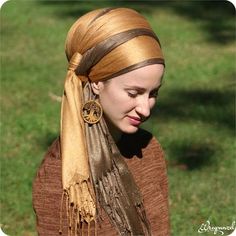 Sari Scarf, Hair Wrapping, Fancy Tie, Twisted Scarf, Bright Scarf, No Slip Headbands, Head Coverings