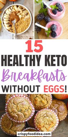 healthy keto breakfasts without eggs are the best way to start your day off right now