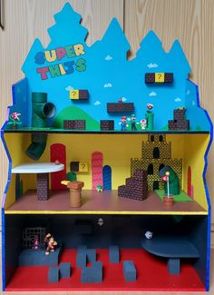 Super Mario playhouse Nintendo Room, Diy Playhouse, Build A Playhouse