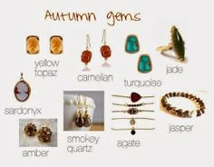 Deep Autumn Palette, Soft Autumn Deep, Soft Autumn Palette, Dyt Type 3, Blue Autumn, Autumn Jewelry