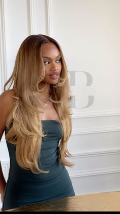 Honey Brown Hair, Big Curls, Honey Blonde Hair, Blowout Hair, Honey Hair, Hair Appointment, Natural Hair Styles Easy, Baddie Hairstyles