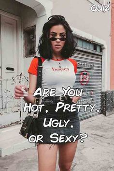 Are You Hot, Pretty, Ugly, or Sexy? #quiz #quizzes #buzzfeed  #triviaquestionsandanswers #quizzesbuzzfeed #trivia #quizzesforfun #funquiz Visiting Boyfriend Outfit, How Pretty Are You, My Type Of Woman, How Attractive Are You Quiz, How To Look Feminine, Attractive Outfits For Women, How Pretty Are You Quiz, Hot Prompts, Pretty Boy Drawing