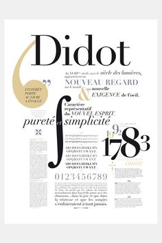 an article in the french newspaper didot, with some type of font and numbers