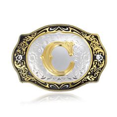 PRICES MAY VARY. Material: This belt buckles is made of high quality Zinc Alloy, will not tarnish, rust or change color. Fits Standard 1.5" Snap on Belts. Belt Buckle Size(W*H): 8.7*6.3cm(3.4"*2.5"). Weight: 70.23g(2.48oz). Meaning for C: not only for "Care", but for "Full of self-Confidence". The belt buckles men features a gold plated initial letter on the front, all 26 initial letters included: A B C D E F G H I J K L M N O P Q R S T U V W X Y Z. We promise a 90-days Exchange or Money Back Gu Belt Buckles Men's, Cowboy Jewelry, Gold Belt Buckle, Nice Belts, Western Buckles, Western Belt Buckles, Silver Belt Buckle, Western Belt, Gold Belts