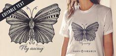 Butterfly Shirt Design, Illustration Tshirt, About Butterfly, Lion Illustration, Design Butterfly, Butterfly Shirt, Illustration T Shirt, Butterfly Illustration