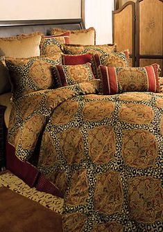 the comforter is neatly made and ready to be used in any room or bed