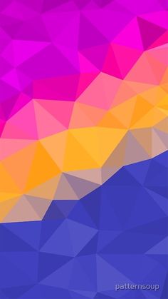 an abstract colorful background with low poly shapes and colors that are very similar to each other