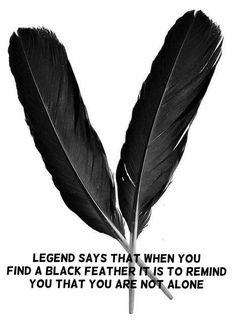 I’m never alone! Thank U Great Spirit Spiritual Topics, Native Symbols, Tattoo Feather, Baby Crows, Positive Feelings, God Things, American Quotes