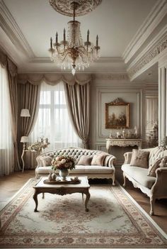 Chic Sofa Living Room, French Parlor Room, Artsy Maximalism, Sophisticated Apartment, Apartment Living Room Decor Ideas, French Cottage Living Room, French Living Room