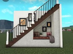 Bloxburg Staircase, Bloxburg Beach House, Bloxburg House Ideas Layout, City Layout