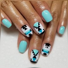 Maroon Western Nails, Aztec Print Nails, Southwestern Nail Designs, Aztec Nails Design, Western Nail Art Country, Country Themed Nails, Southwestern Nails, Western Inspired Nails