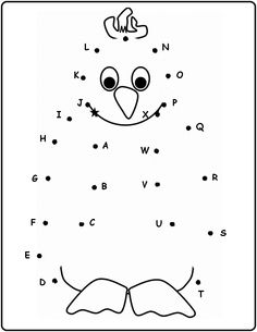 an image of a bird with eyes and mustaches on it's face coloring page