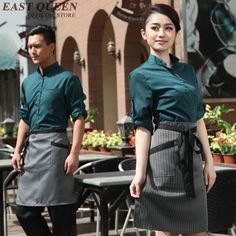 Waiter Outfit Restaurants, Waiters Uniform Ideas, Waiters Uniform, Waiter Outfit, Uniform Ideas