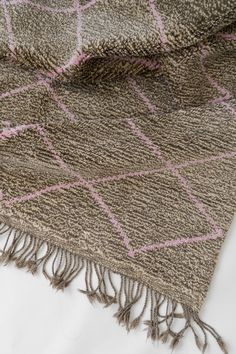 Diamond Rug, Diamond Rugs, Pink Details, Marrakech Morocco, Pink Diamond, Marrakech, Statement Pieces, Morocco, Loom