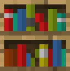 an app icon with colorful squares and lines on the bottom right hand corner, which appears to be part of a book shelf