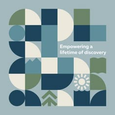 an image of the cover of a book titled empowering a life time of discovery