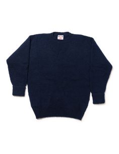 Shaggy Dog Sweater Navy - Classic Fit| Men's Shaggy Dog Sweater – J. PRESS Navy Classic Long Sleeve Sweater, Classic Navy Long Sleeve Sweater, Classic Long Sleeve Lambswool Sweater, Navy Wool Crew Neck Sweater, Classic Lambswool Sweater, Classic Navy Sweatshirt For Winter, Classic Navy Polo Sweater For Winter, Classic Navy Crew Sweater, Classic Navy Winter Sweatshirt