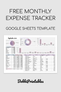 Free Monthly Expense Tracker - Google Sheets Template 691 Finance Tracker Google Sheets, Savings Excel Spreadsheet, Budget In Excel, Excel For Budgeting, Budget Tracker Google Sheets, Budget Tracker Spreadsheet, Excel Budget Planner, Money Tracker Excel, Finance Sheet Budget Planner