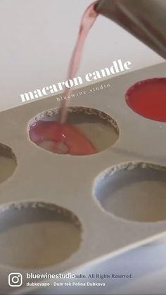 colorful macaron dessert candles making video for wedding baby shower housewarming party favor gift Candles Wedding Gift Ideas, Aesthetic Candle Making, Handmade Candles Ideas, Macaron Candle, Lilin Aroma, Handmade Candles Diy, Dessert Candle, Baby Candle