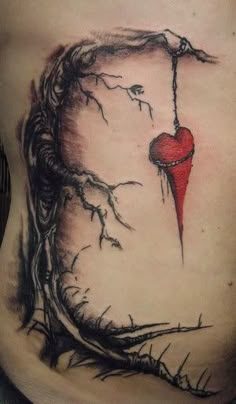 another broken <3 I Love this, it would make an awesome tatt... Tree Tattoo Designs, Tree Of Life Tattoo, Trash Polka, 3d Tattoos, Tattoo Me, Awesome Tattoos, Pattern Tattoo