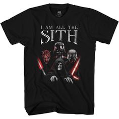 star wars i am all the sith t - shirt