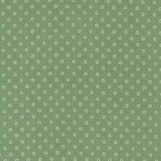 a green background with white circles on it