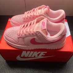 Brand New, There Are Shoe Boxes, There Is No Size You Want On The List, You Can Contact Me. Heart Shoes Nike, Nike Aethestic Shoes, Nike Shoes Set, Nike Air Force 1 Pixel Pink, Nike Air Jordans Preppy, Preppy Cheer Shoes, Air Jordan Pinksicle, Jordan Shoes Wethenew, Jordan Lows Shoes