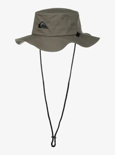 Bushmaster Safari Boonie Hat - Thyme – Quiksilver Boonie Hat, Mens Bucket Hats, Training Clothes, Hat For Man, Shopping Spree, Cotton Twill Fabric, Thyme, Cotton Twill, Special Features