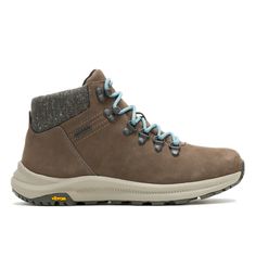 Clean and nostalgic, this hiker features beautiful full grain leathers and a sticky Vibram� Megagrip� for confidence on any adventure. Comfortable Hiking Boots, Hiking In The Rain, Wool Hiking Socks, Waterproof Hiking Shoes, Hiking Socks, Favorite Boots, Merrell Shoes, Waterproof Boots, Hiking Shoes