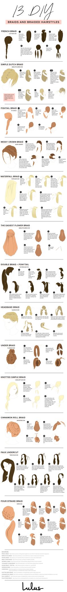 Braided Horns Hair, Simple Braids For Beginners, Braids White Women Hairstyles, Hairstyles To Get Hair Off Your Neck, Pulled Back Braided Hairstyles, Types Of Braids Hairstyles, Different Types Of Braids, Teknik Makeup, Types Of Braids