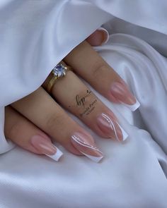 Girly Acrylic Nails, Acrylic Nails Coffin Short, Classy Nails, Chic Nails