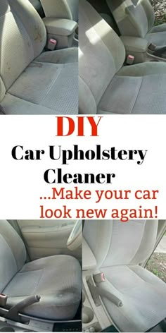 car upholstery cleaner is making your car look new again and it doesn't work