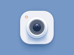 an app icon with a camera lens