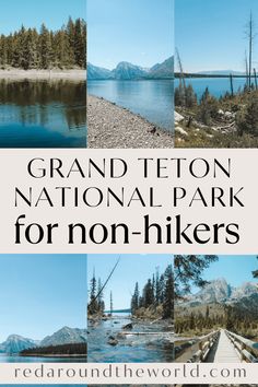 The Best Things To Do In Grand Teton National Park That Aren’t Hiking Red Around the World Us National Parks Map, Usa Trips, Idaho Travel, Best National Parks, Yellowstone Trip