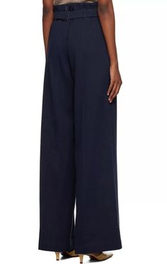 Max Mara Olio Belted Wide-leg Pants | eBay Max Mara, Priority Mail, Leg Pants, Wide Leg Pants, Wide Leg, Pants, Clothes, Trousers