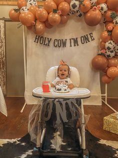 Velvet Brumby, Cow Onesie, Cow Birthday Parties, Cow Nursery, Farm Themed Birthday Party, Baby Birthday Themes, Western Birthday, Cow Birthday