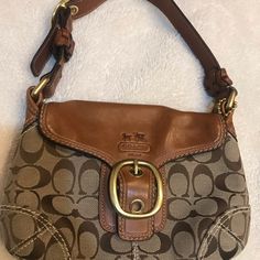 Coach Purse Used Only Once. Excellent Like New Condition Bags Coach, Fancy Bags, Coach Purse, Coach Purses, Coach Bags, Messenger Bag, Shoulder Bags, Satchel, Like New